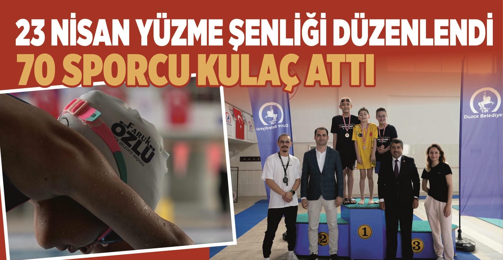 23 NİSAN YÜZME ŞENLİĞİ DÜZENLENDİ