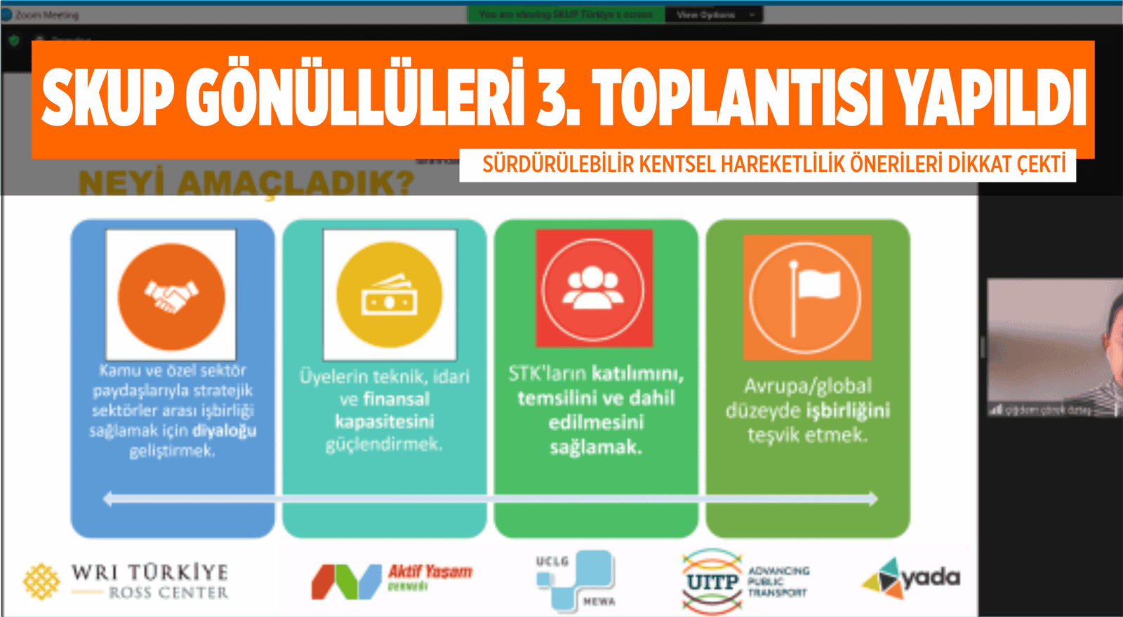 SKUP GÖNÜLLÜLERİ 3. TOPLANTISI YAPILDI