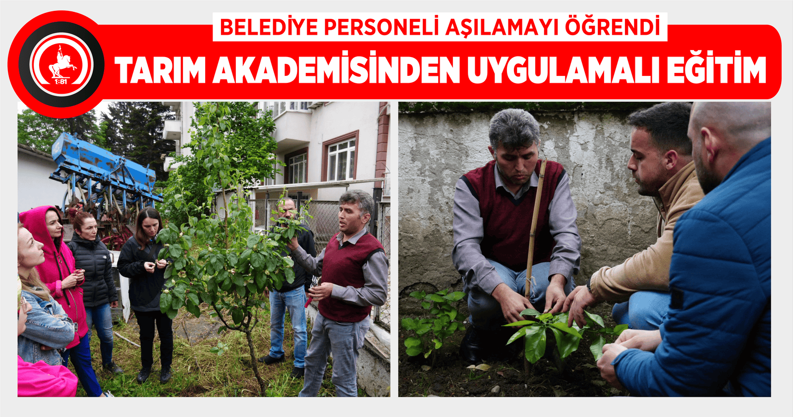 TARIM AKADEMİSİNDEN UYGULAMALI EĞİTİM
