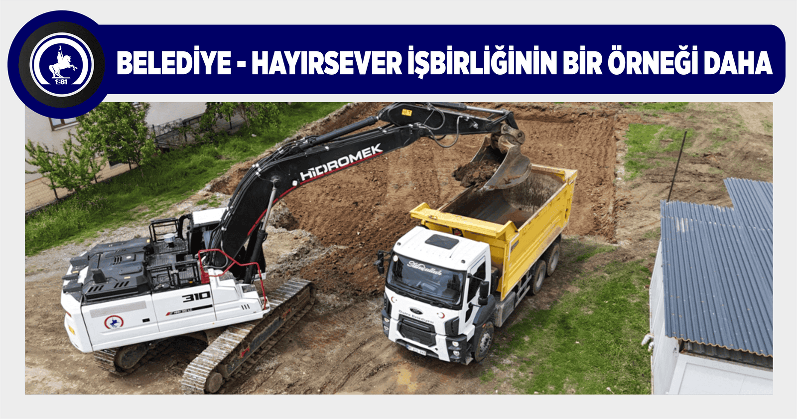 BELEDİYE - HAYIRSEVER İŞBİRLİĞİNİN BİR ÖRNEĞİ DAHA