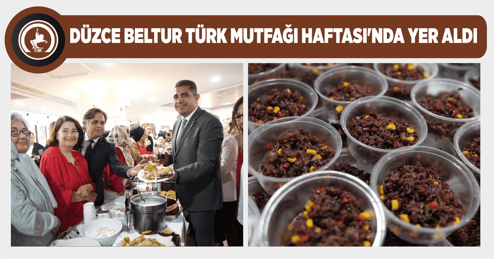 DÜZCE BELTUR TÜRK MUTFAĞI HAFTASI’NDA YER ALDI