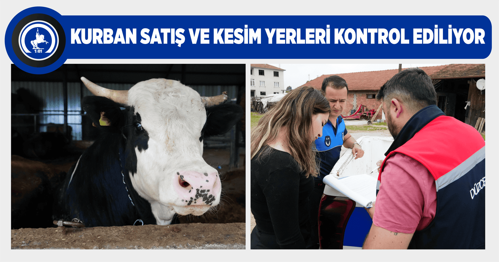KURBAN SATIŞ VE KESİM YERLERİ KONTROL EDİLİYOR