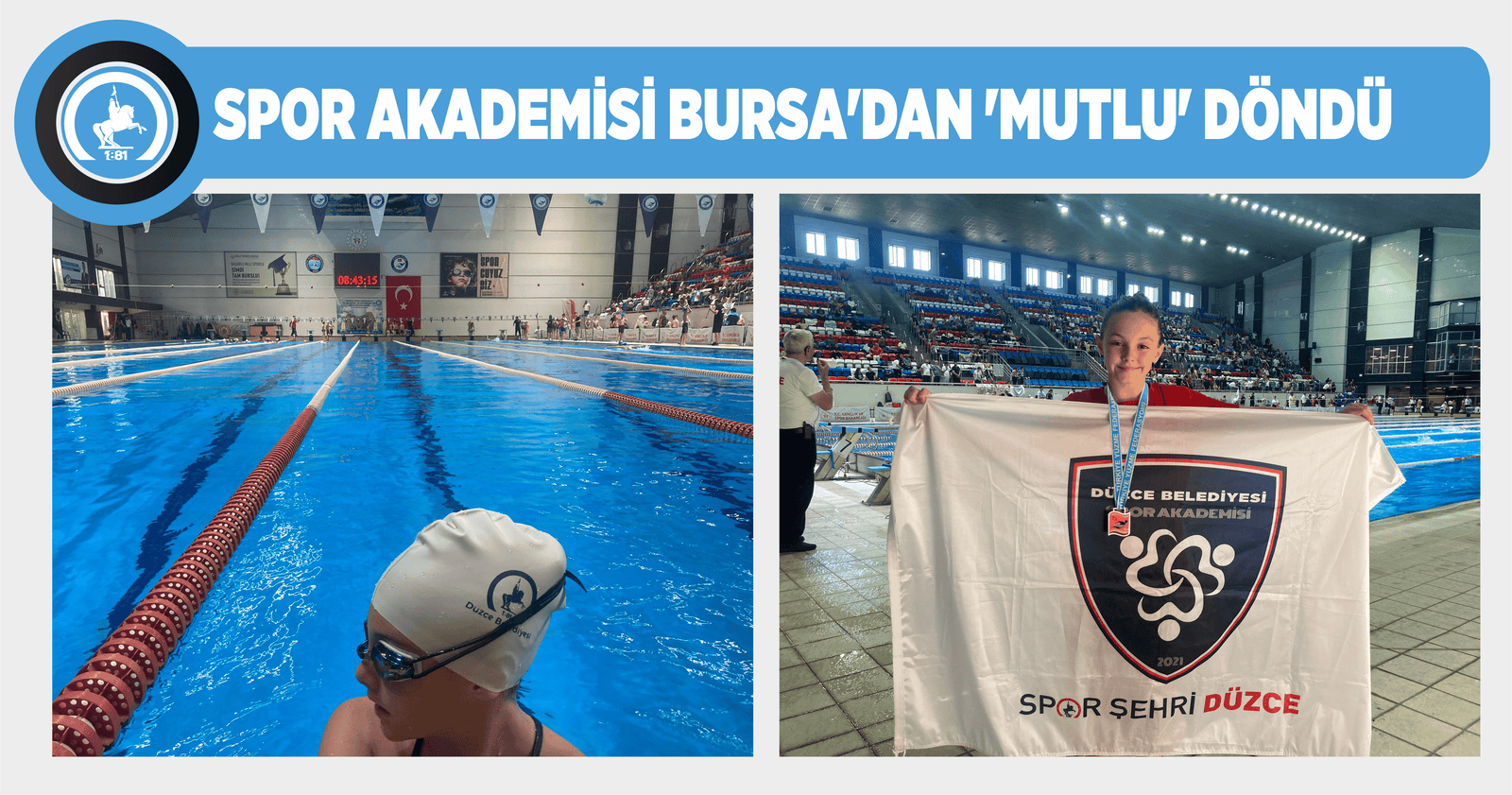 ASEL MUTLU YÜZME MÜSABAKALARINDA MADALYA KAZANDI