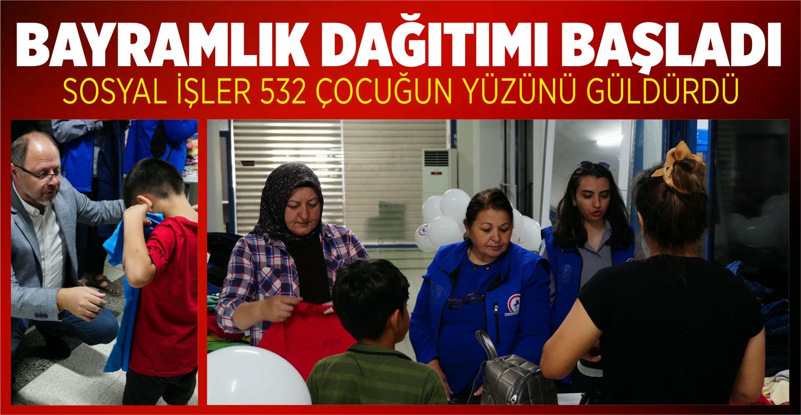 BAYRAMLIK DAĞITIMI BAŞLADI