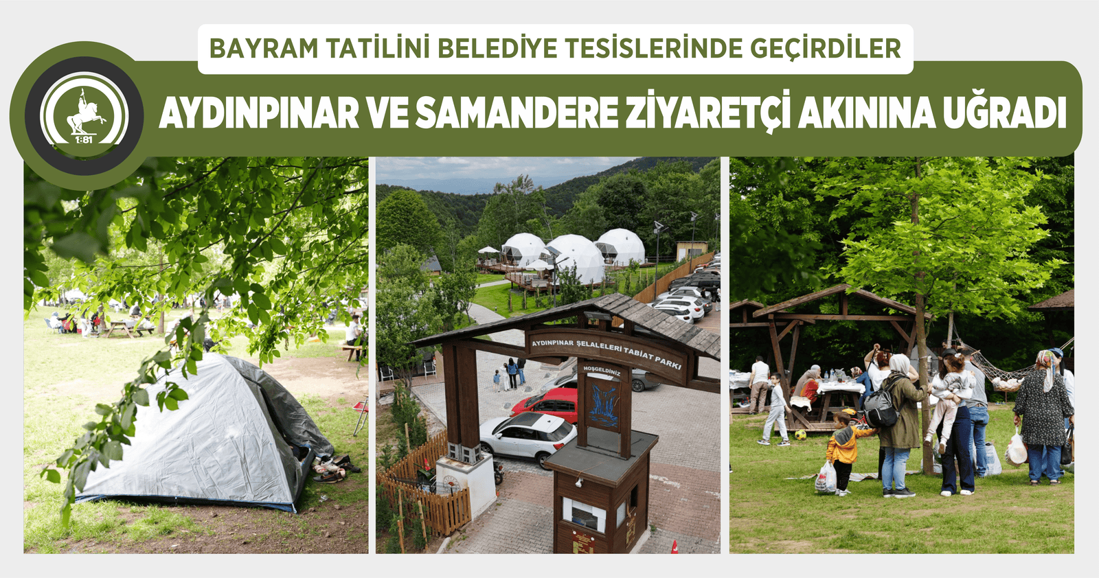 AYDINPINAR VE SAMANDERE ZİYARETÇİ AKININA UĞRADI