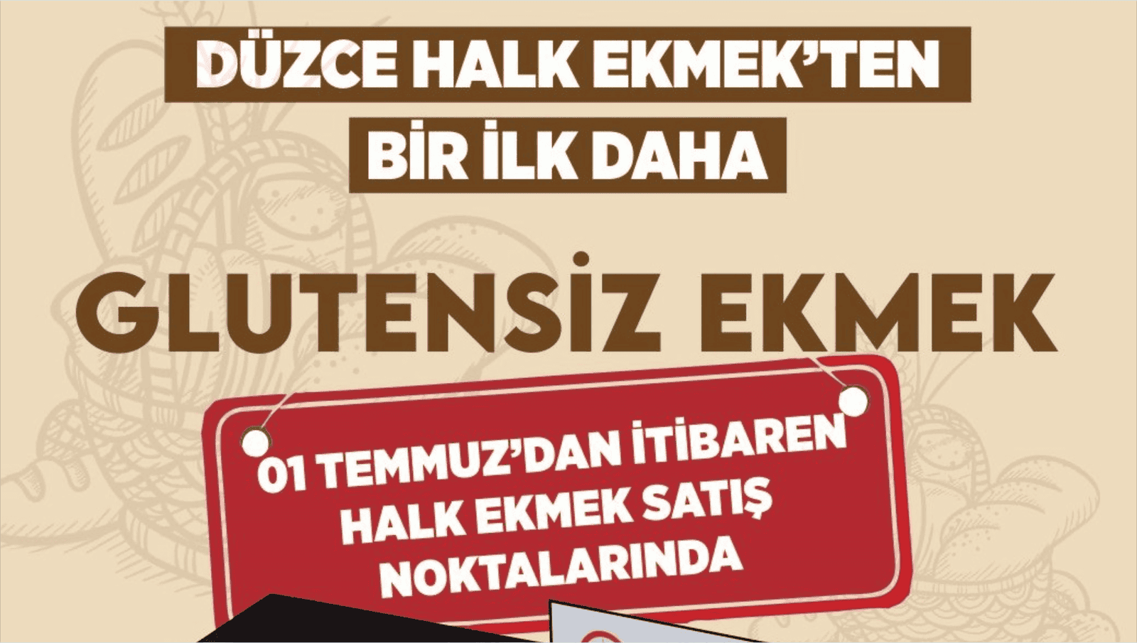 HALK EKMEK BÜFELERİ GLUTENSİZ EKMEK SATIŞINA BAŞLIYOR