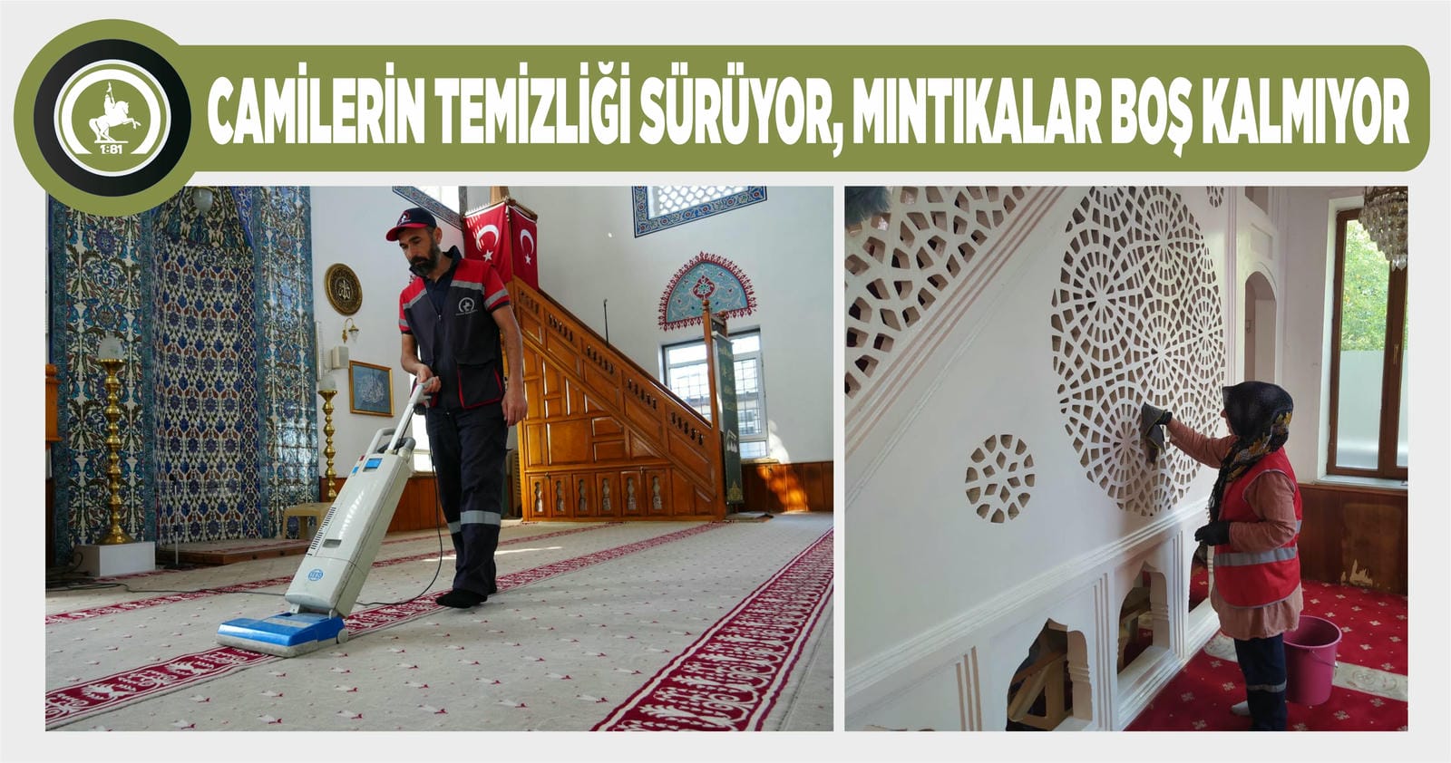 DÜZCE BELEDİYESİ 180 PERSONEL İLE SAHADA