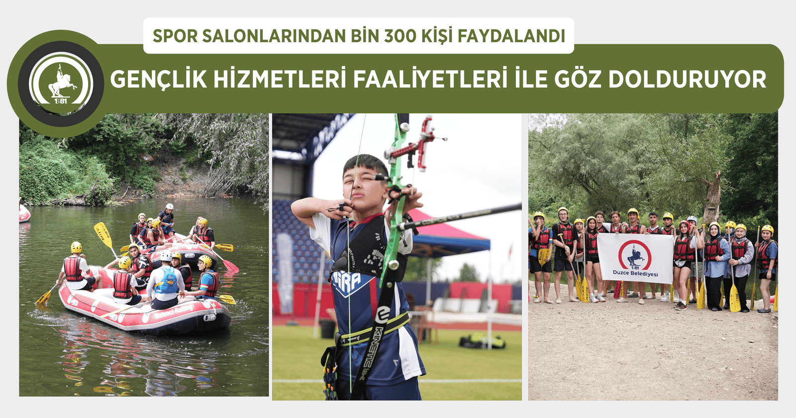 GENÇLİK HİZMETLERİ FAALİYETLERİ İLE GÖZ DOLDURUYOR