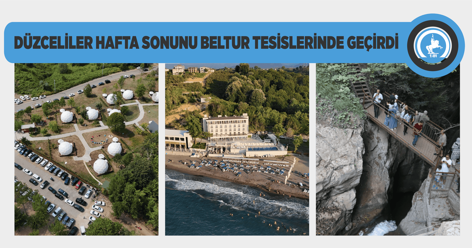 DÜZCELİLER HAFTA SONUNU BELTUR TESİSLERİNDE GEÇİRDİ