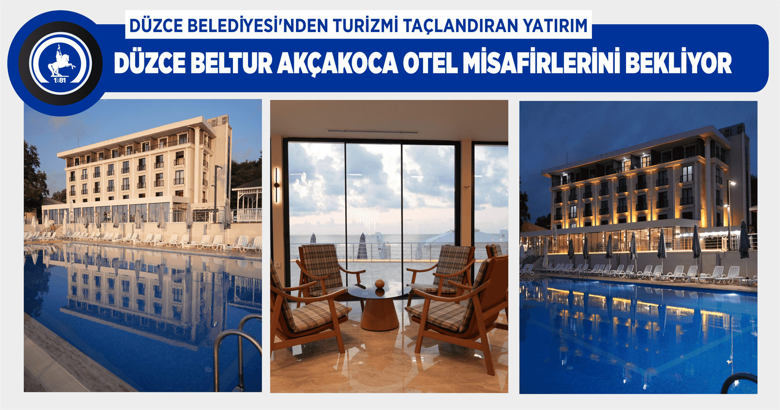 DÜZCE BELEDİYESİ’NDEN TURİZMİ TAÇLANDIRAN YATIRIM