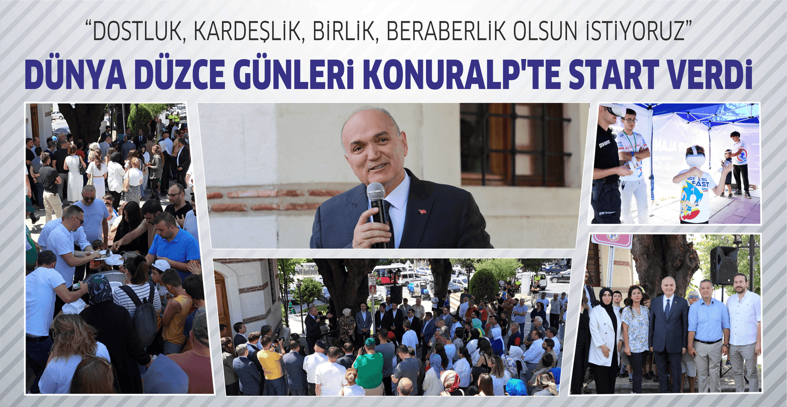 DÜNYA DÜZCE GÜNLERİ KONURALP'TE START VERDİ