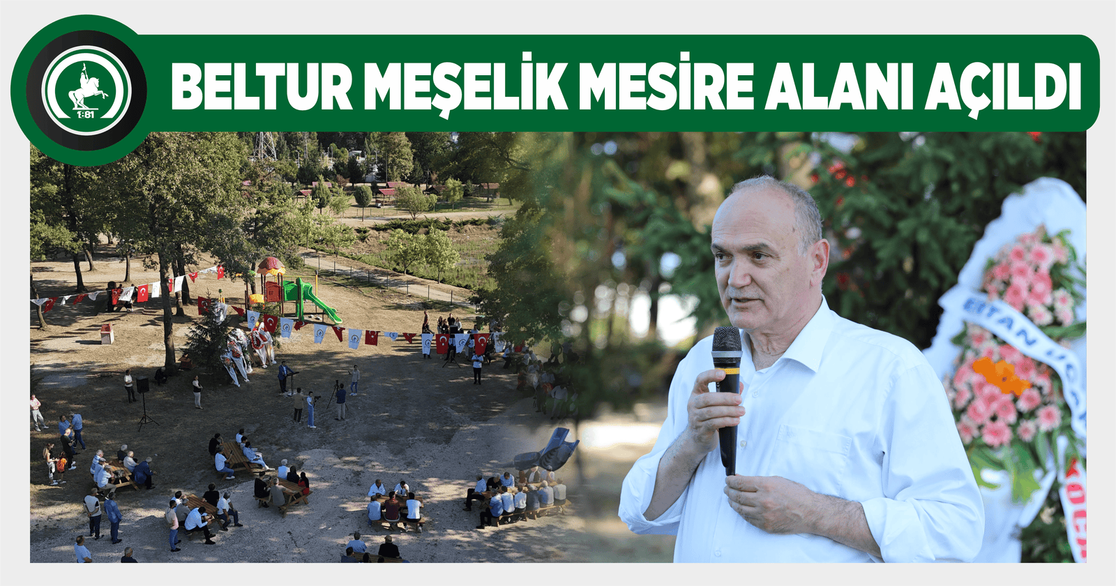 BELTUR MEŞELİK MESİRE ALANI AÇILDI