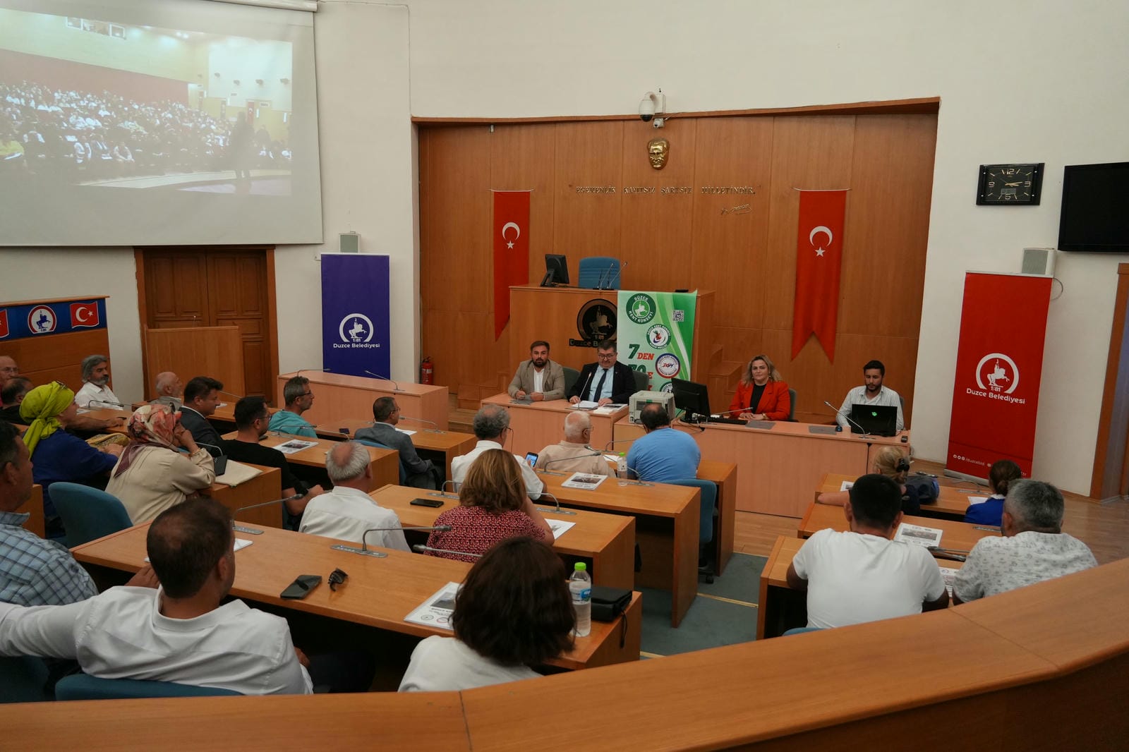 KENT KONSEYİNDE SEÇİM HEYECANI YAŞANDI