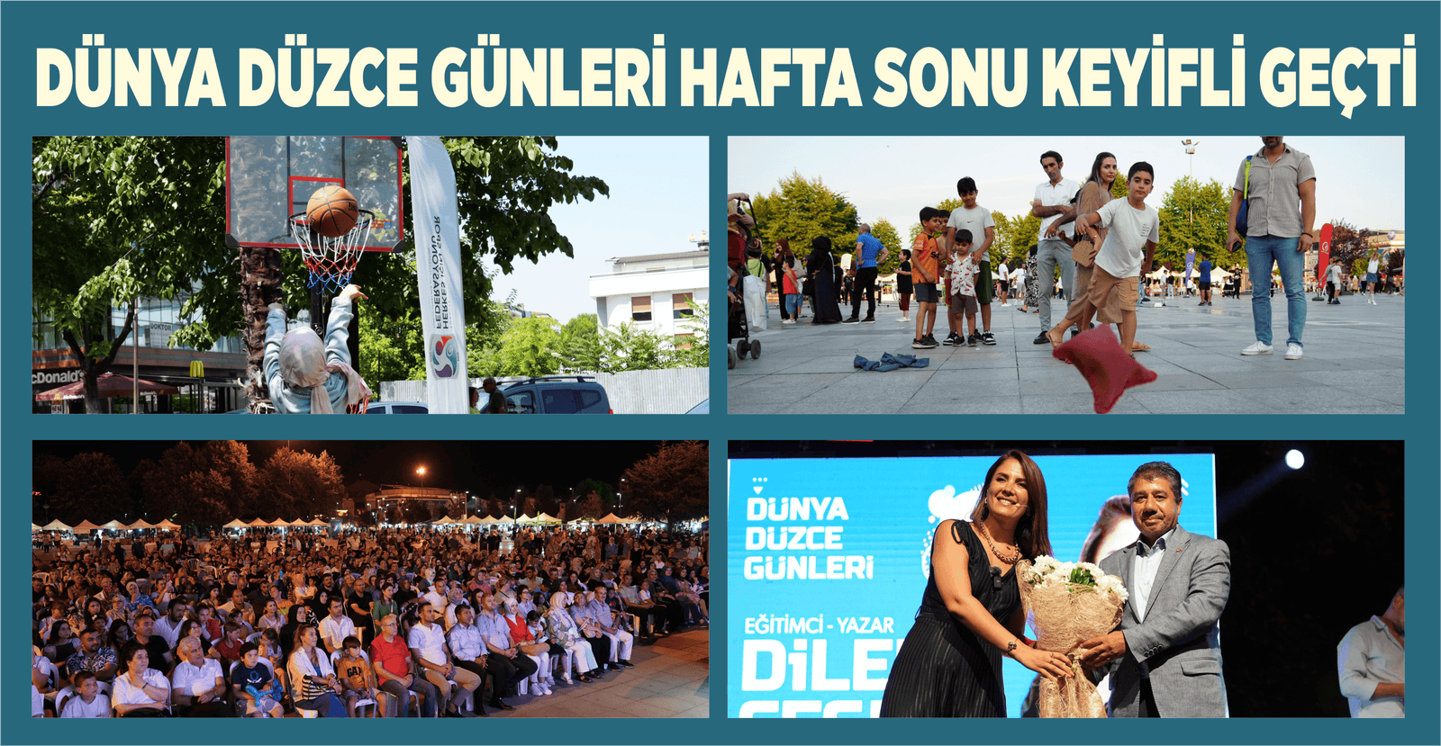 DÜNYA DÜZCE GÜNLERİ HAFTA SONU KEYİFLİ GEÇTİ