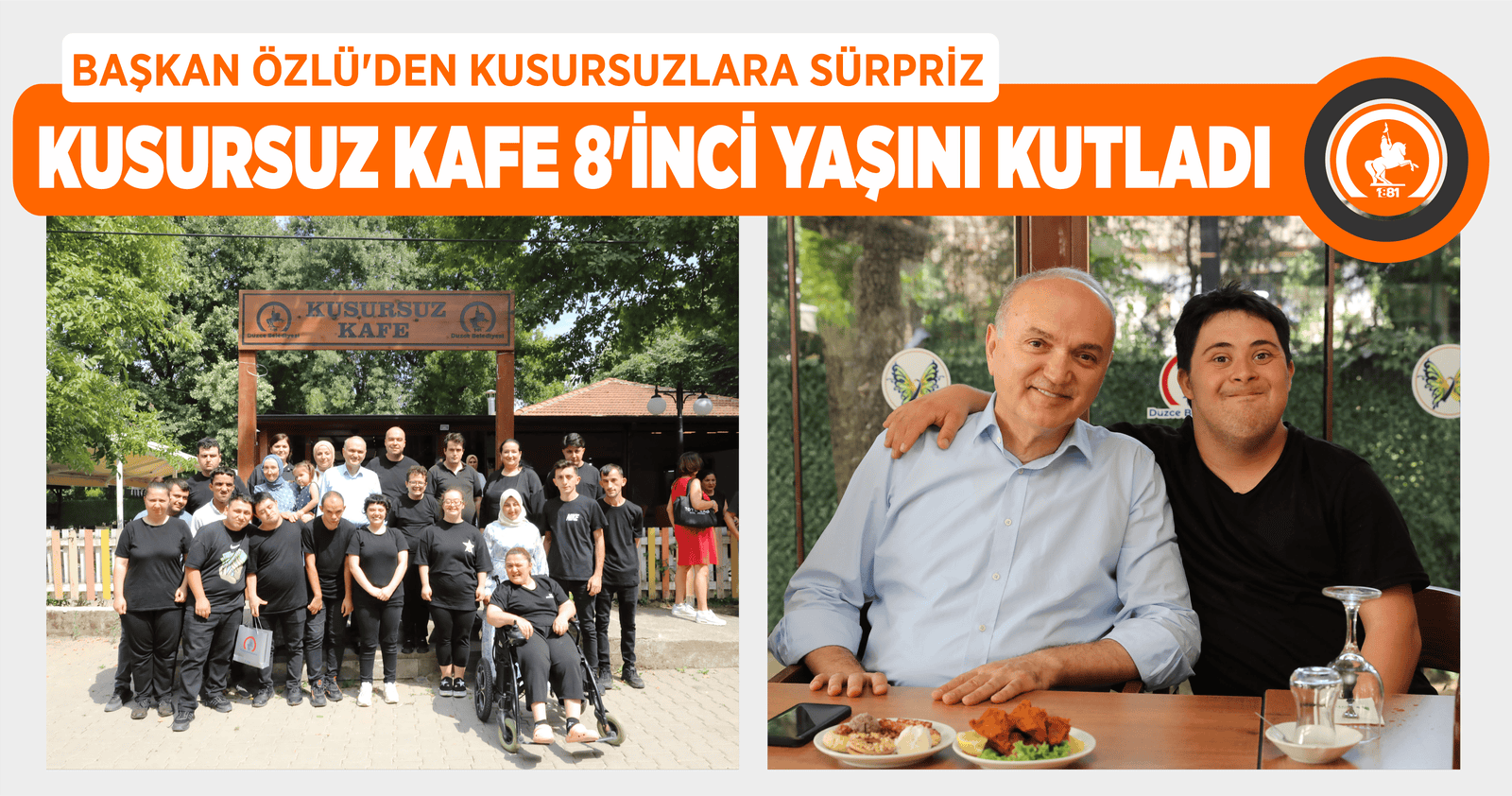 KUSURSUZ KAFE 8’İNCİ YAŞINI KUTLADI