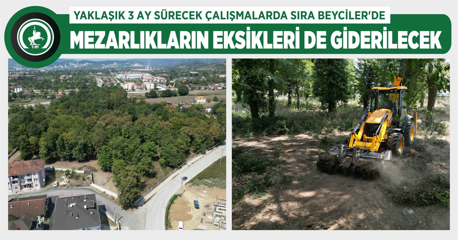 63 MAHALLEDE MEZARLIK BAKIMLARI DEVAM EDİYOR