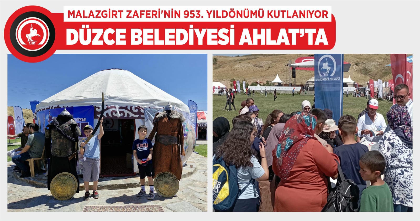 DÜZCE BELEDİYESİ AHLAT’TA