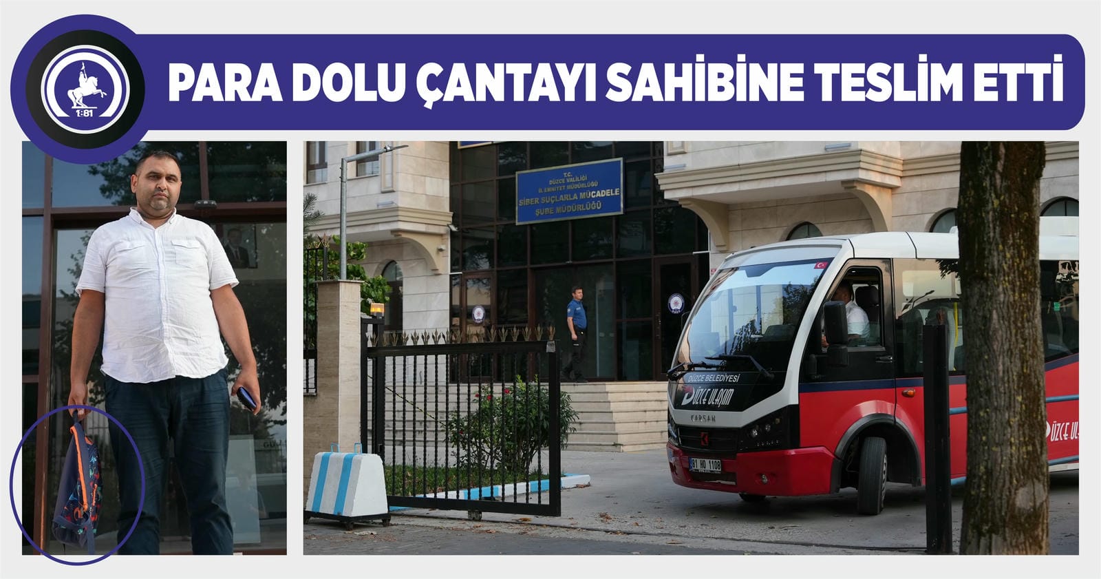 ULAŞIM A.Ş. ŞOFÖRÜNDEN ÖRNEK DAVRANIŞ