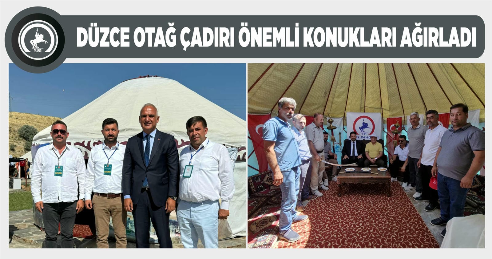 DÜZCE BELEDİYESİ AHLAT’TA DÜZCE’Yİ TANITTI
