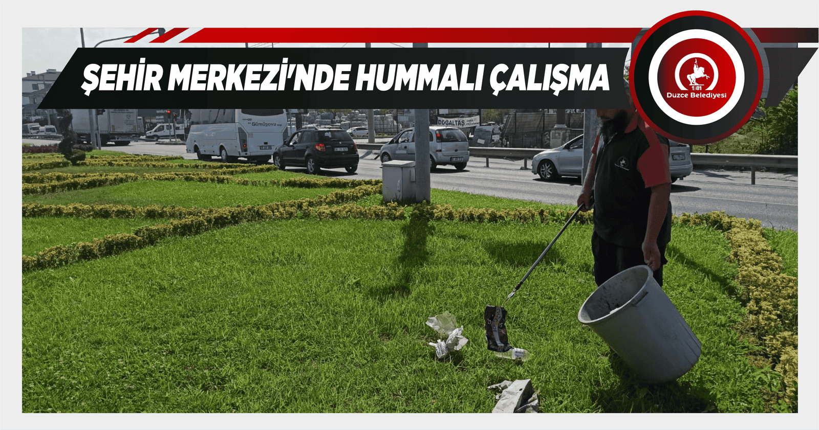 ŞEHİR MERKEZİ’NDE HUMMALI ÇALIŞMA