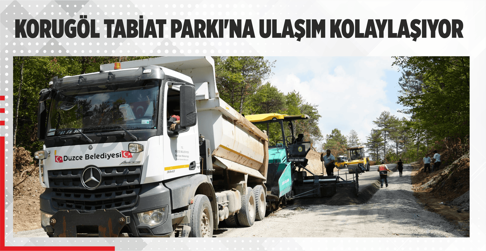 KORUGÖL TABİAT PARKI’NA ULAŞIM KOLAYLAŞIYOR
