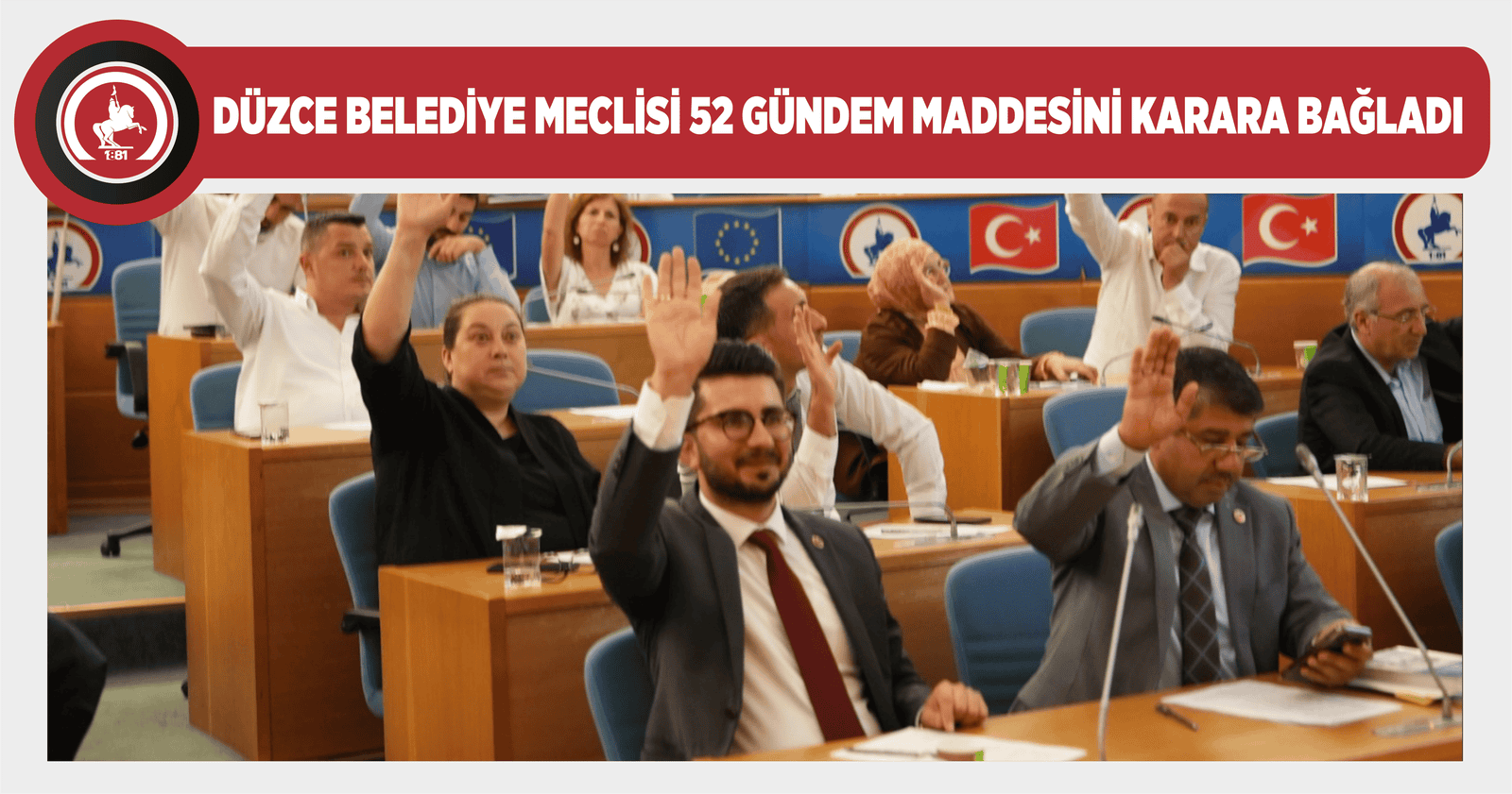 DÜZCE BELEDİYE MECLİSİ 52 GÜNDEM MADDESİNİ KARARA BAĞLADI