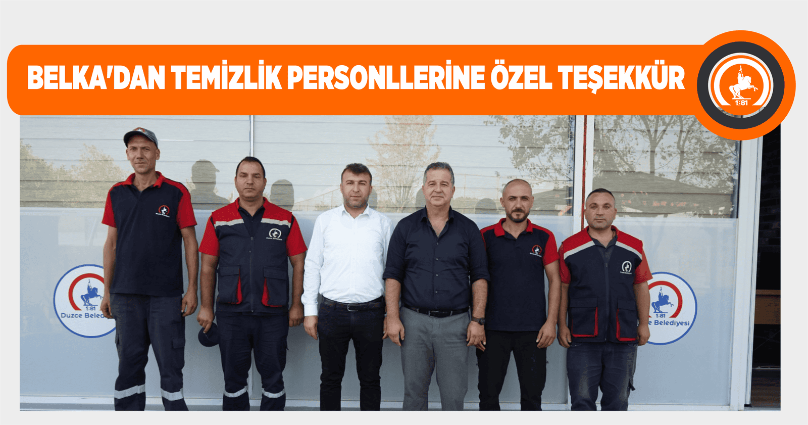 BELKA’DAN TEMİZLİK PERSONLLERİNE ÖZEL TEŞEKKÜR