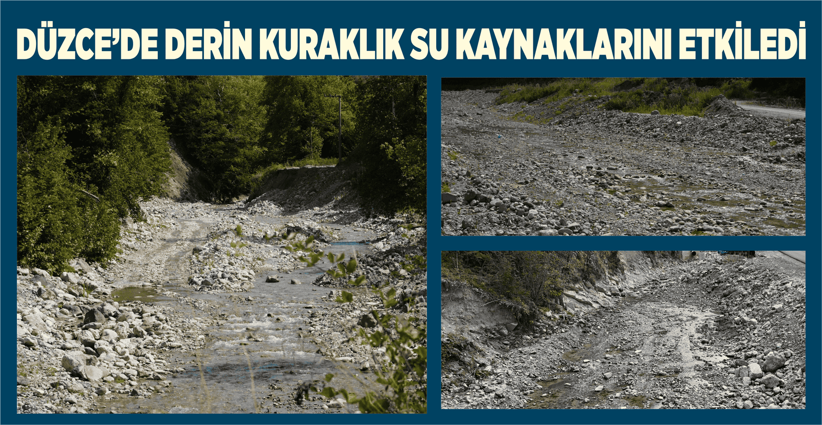 SU KAYNAKLARINDA DOLULUK ORANI KRİTİK SEVİYEDE