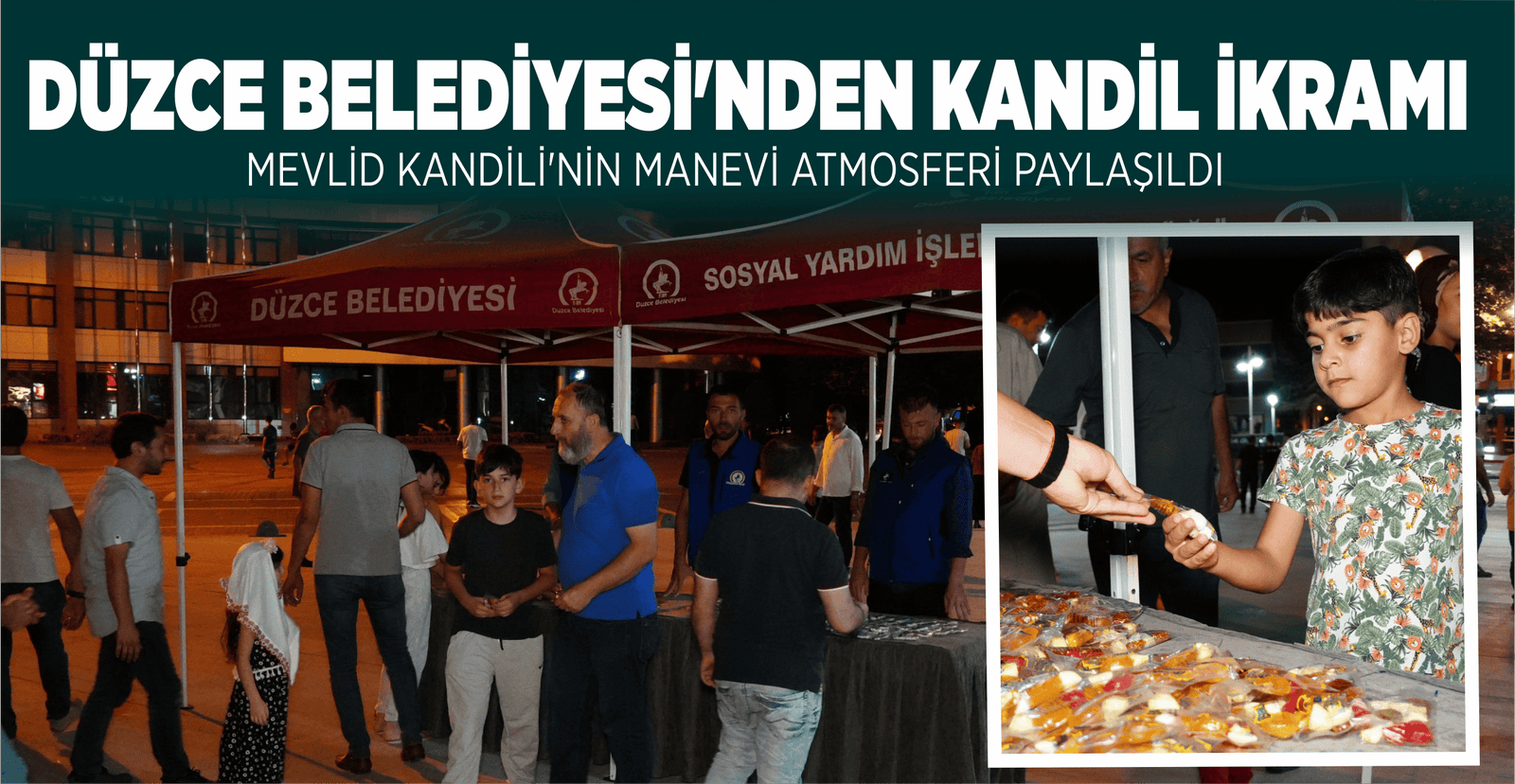 MEVLİD KANDİLİ’NİN MANEVİ ATMOSFERİ PAYLAŞILDI