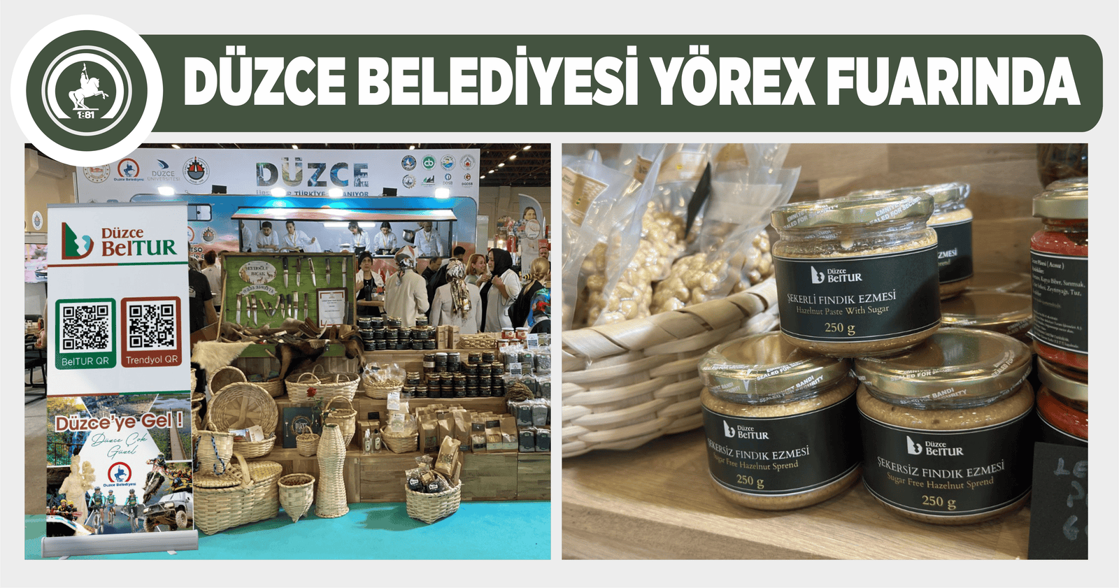 DÜZCE STANDI BU YIL DA FUARIN GÖZDESİ OLDU