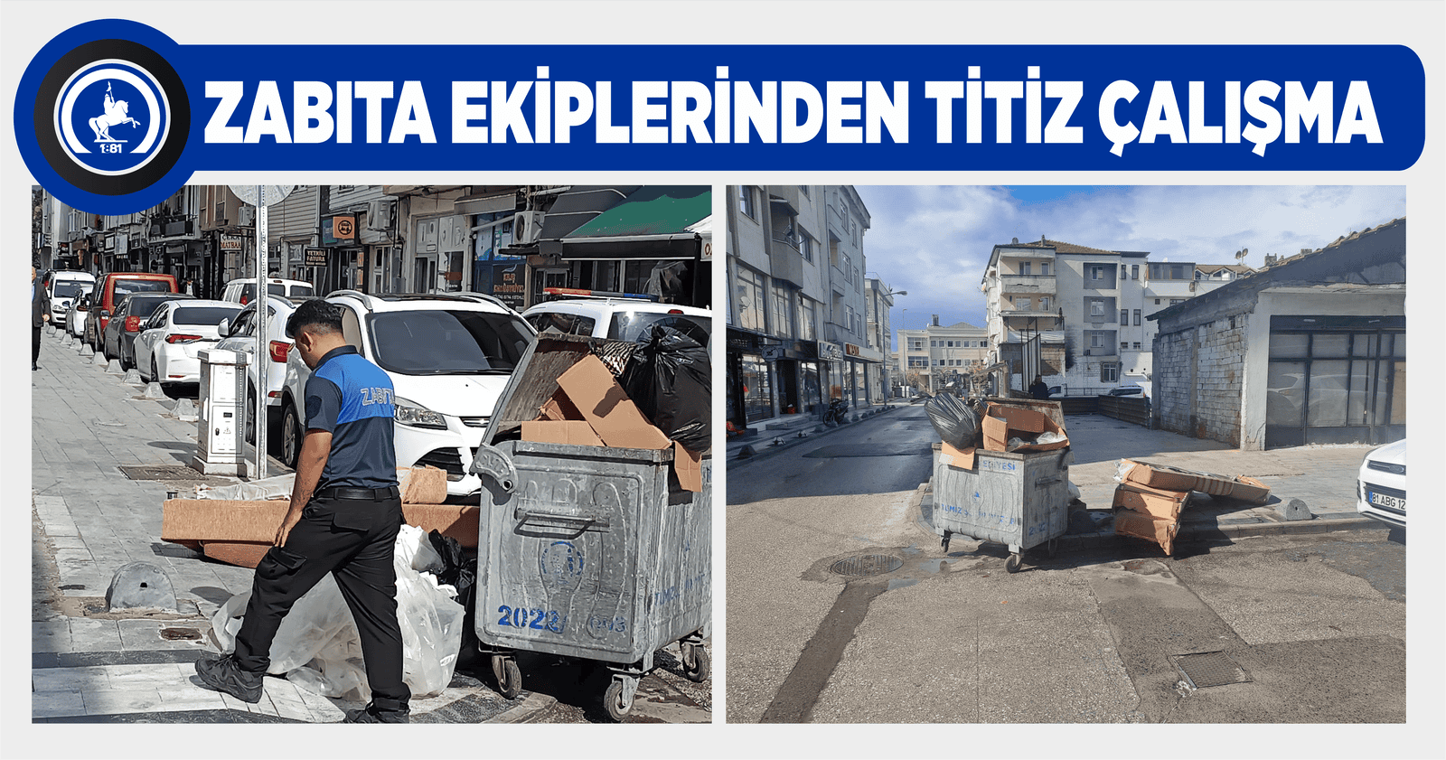 ZABITA EKİPLERİNDEN TİTİZ ÇALIŞMA