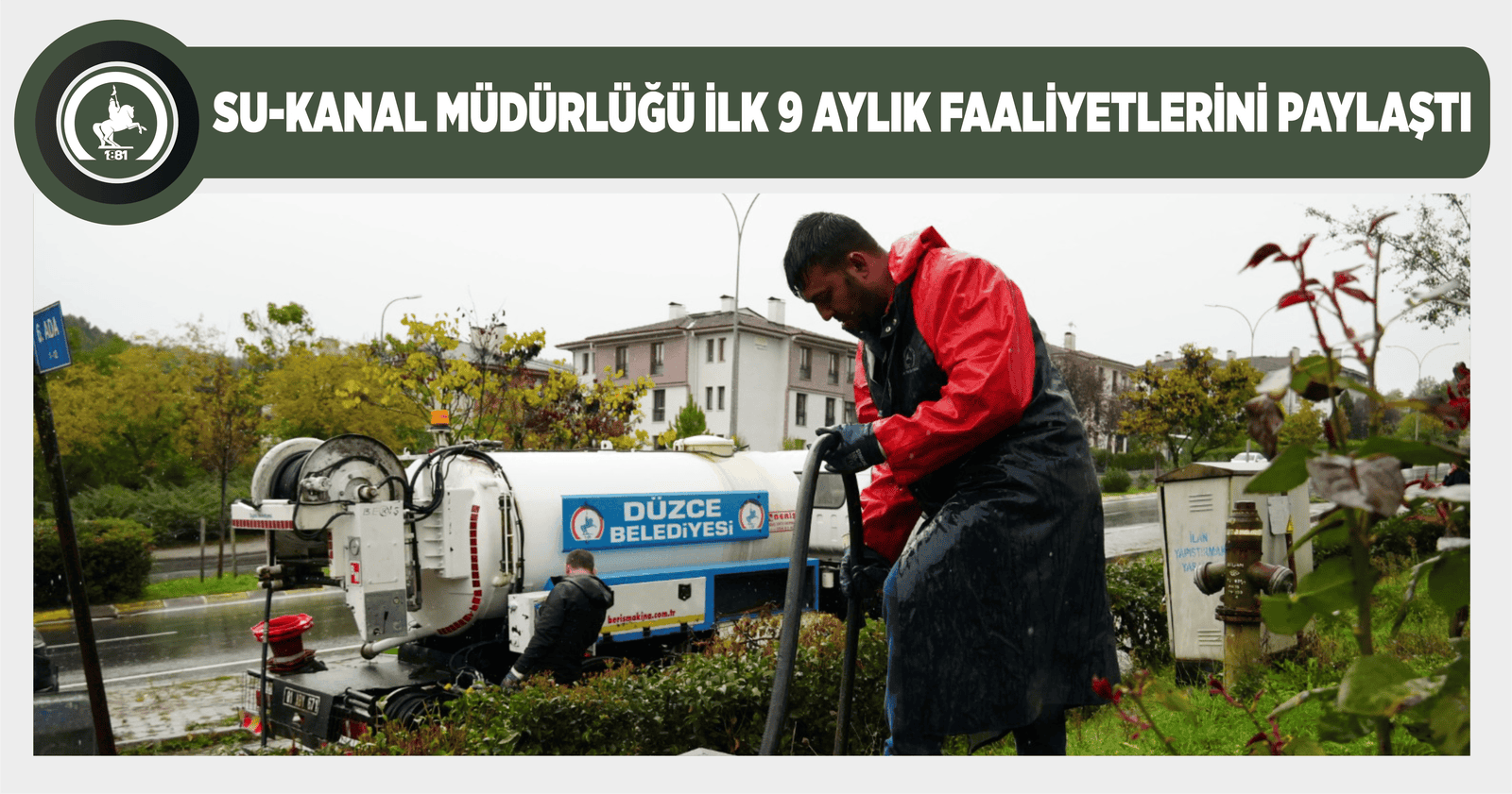 SU-KANAL MÜDÜRLÜĞÜ İLK 9 AYLIK FAALİYETLERİNİ PAYLAŞTI
