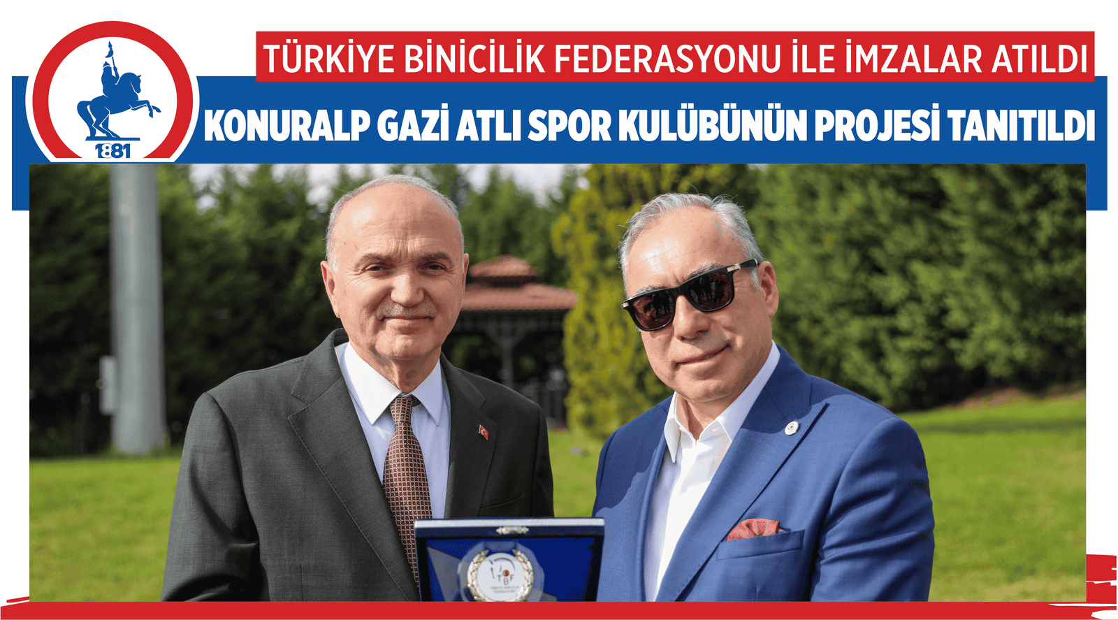 KONURALP GAZİ ATLI SPOR KULÜBÜNÜN PROJESİ TANITILDI