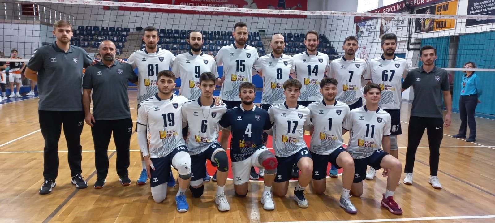 KONURALP BEYLERİ’NDEN SETSİZ GALİBİYET