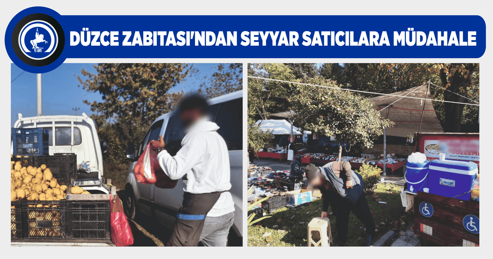 DÜZCE ZABITASI’NDAN SEYYAR SATICILARA MÜDAHALE