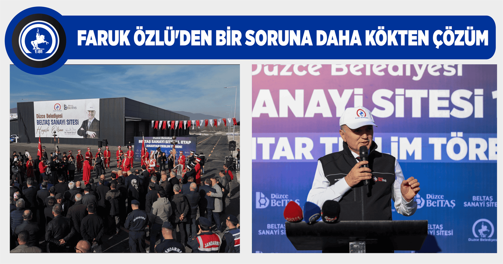 FARUK ÖZLÜ’DEN BİR SORUNA DAHA KÖKTEN ÇÖZÜM