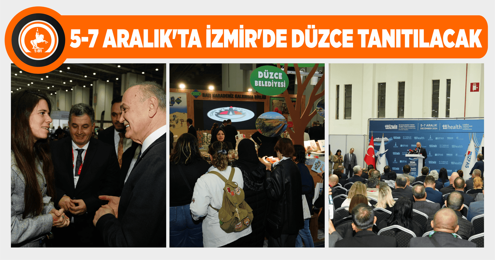 5-7 ARALIK’TA İZMİR’DE DÜZCE TANITILACAK