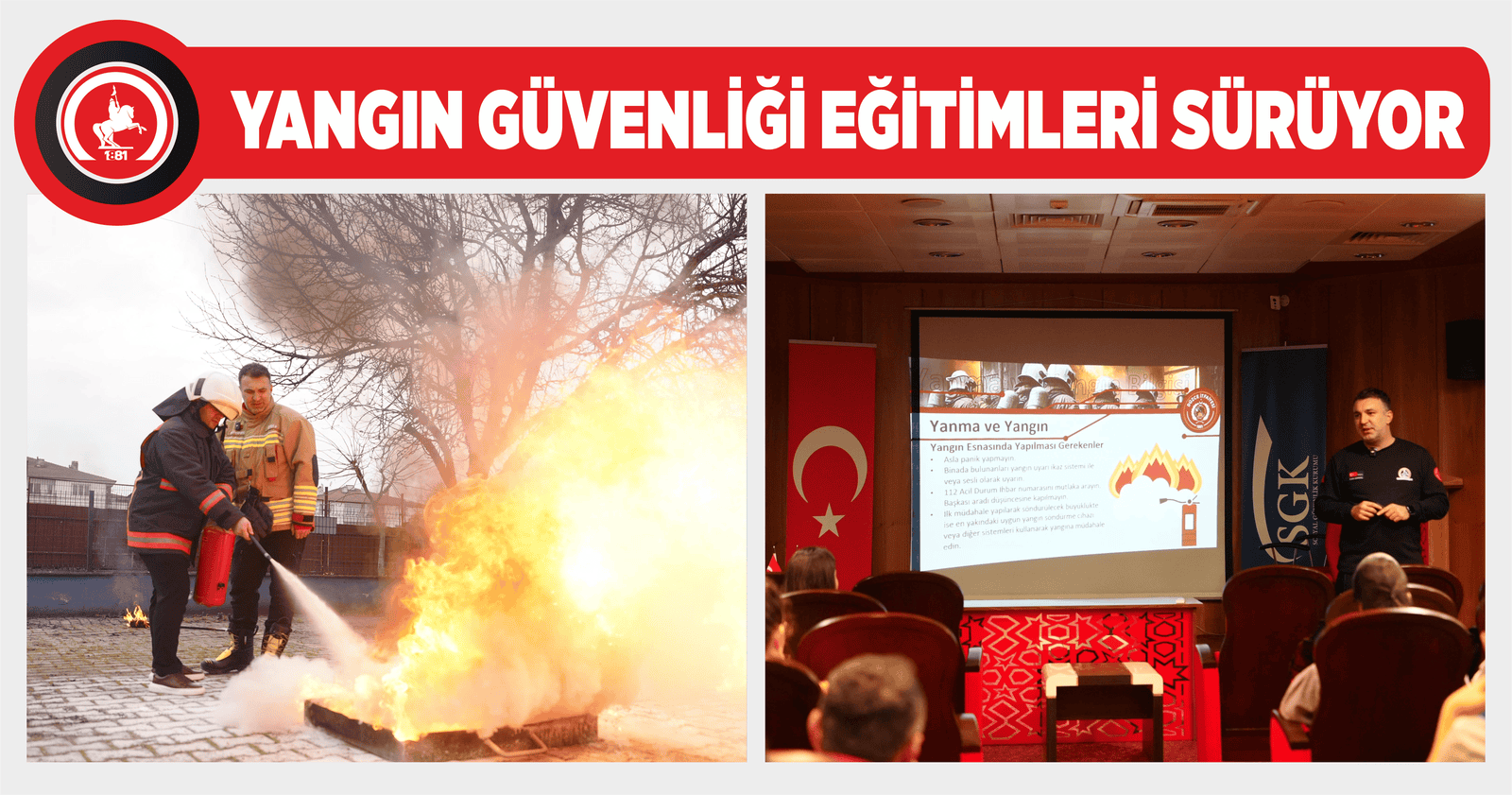 DÜZCE İTFAYESİ SGK PERSONELİNE EĞİTİM VERDİ