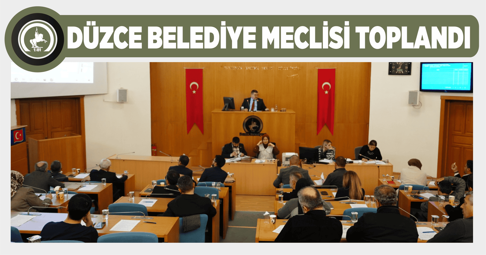 DÜZCE BELEDİYE MECLİSİ TOPLANDI