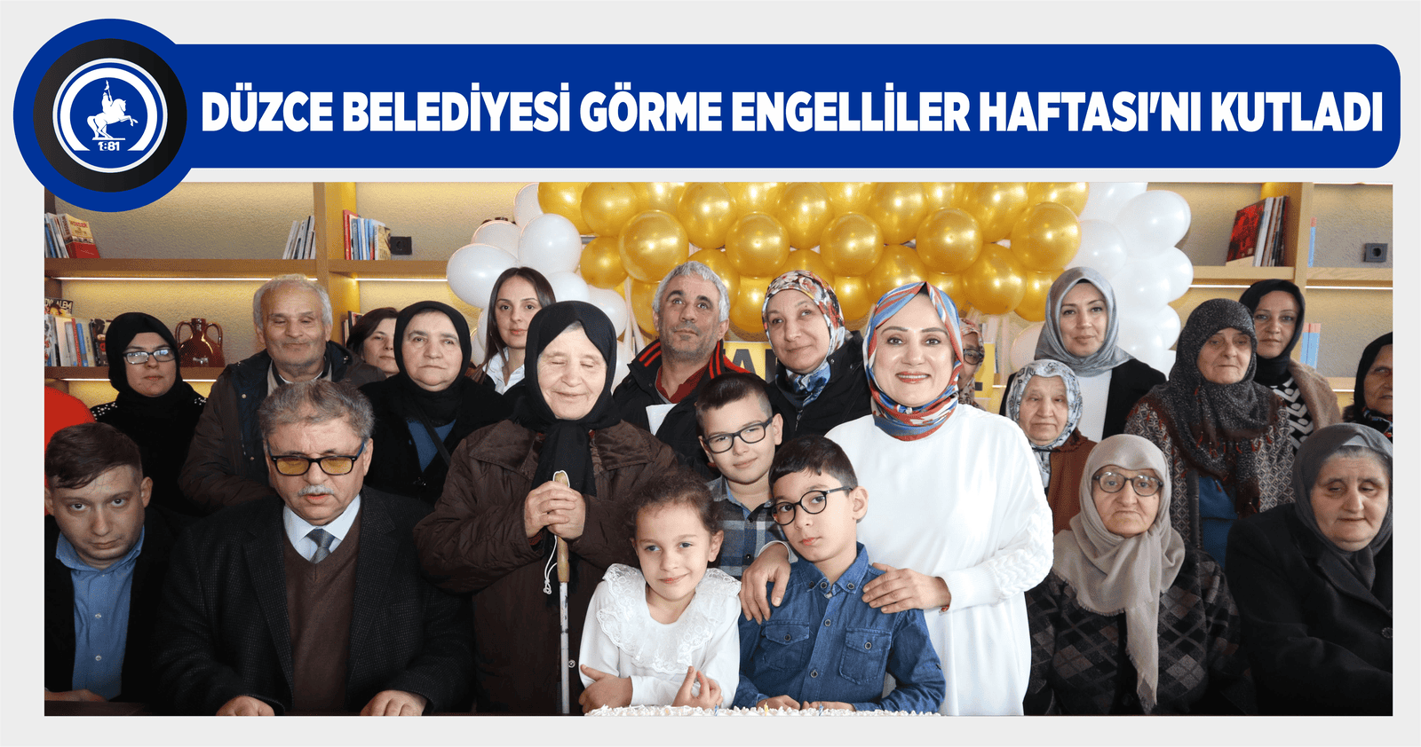 BEYAZ BASTONLULARA ÖZEL ORGANİZASYON
