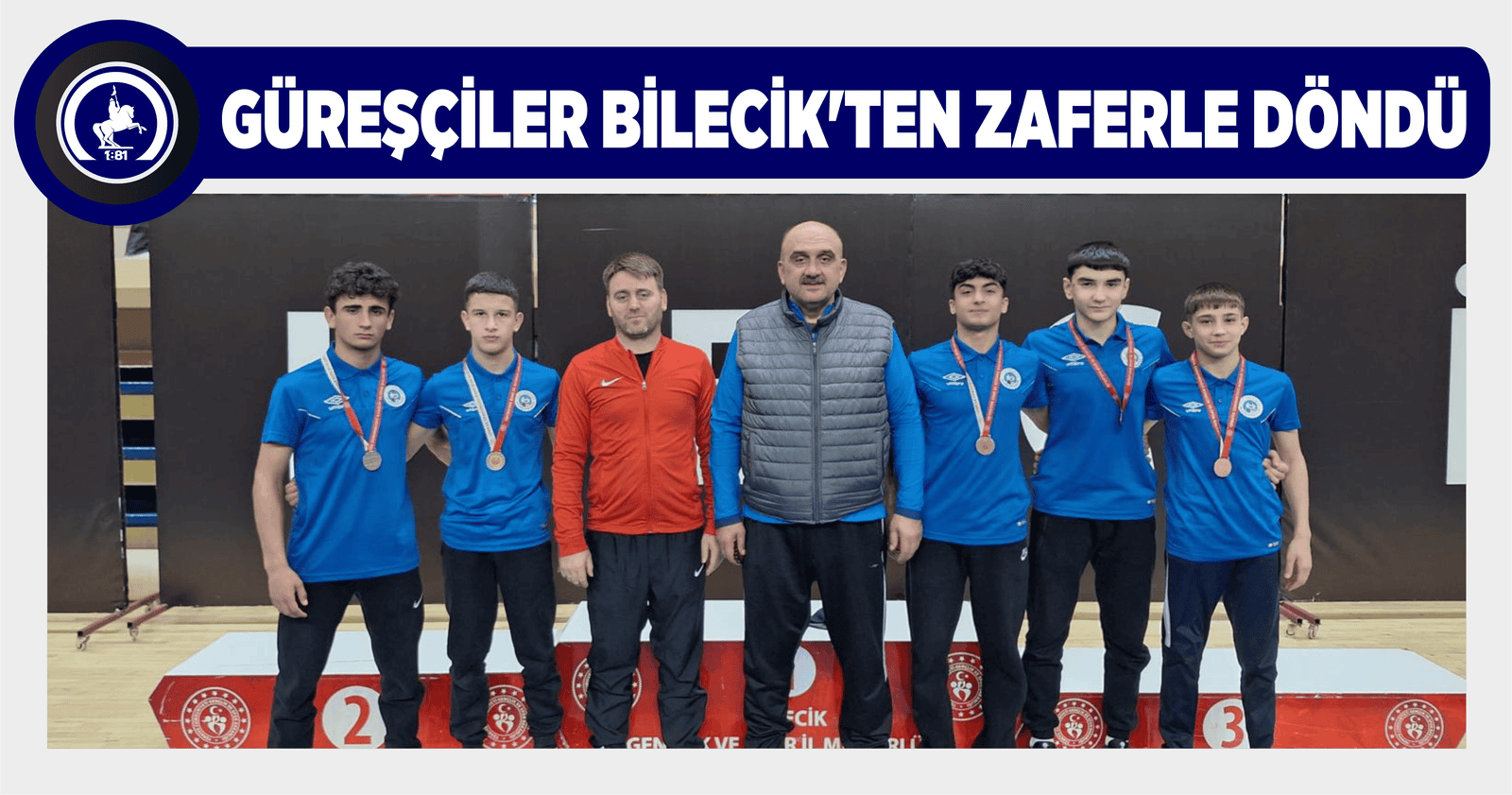 GÜREŞÇİLER BİLECİK’TEN ZAFERLE DÖNDÜ