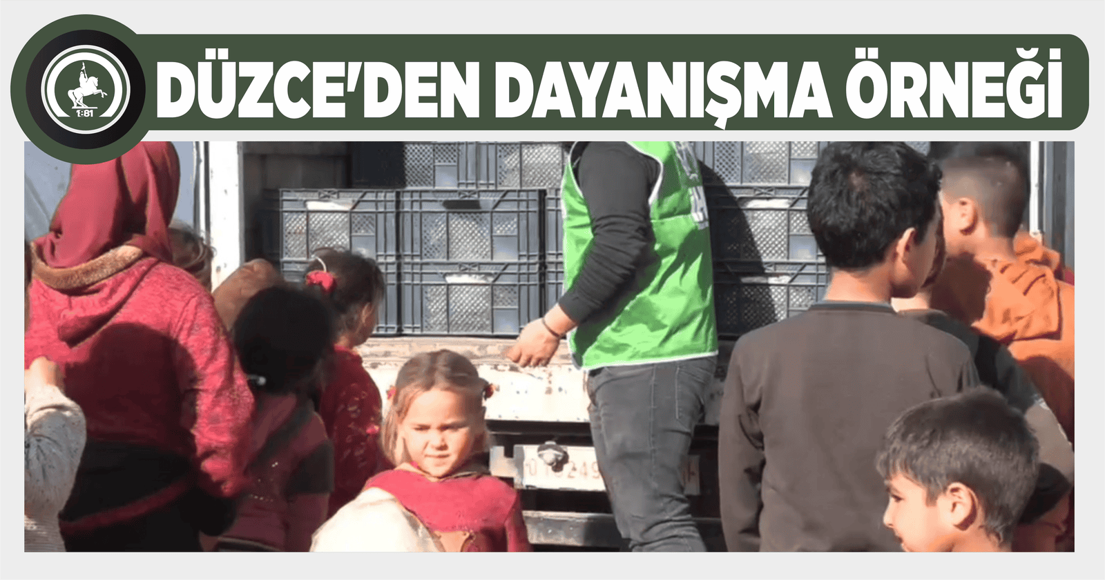 DÜZCE’DEN DAYANIŞMA ÖRNEĞİ