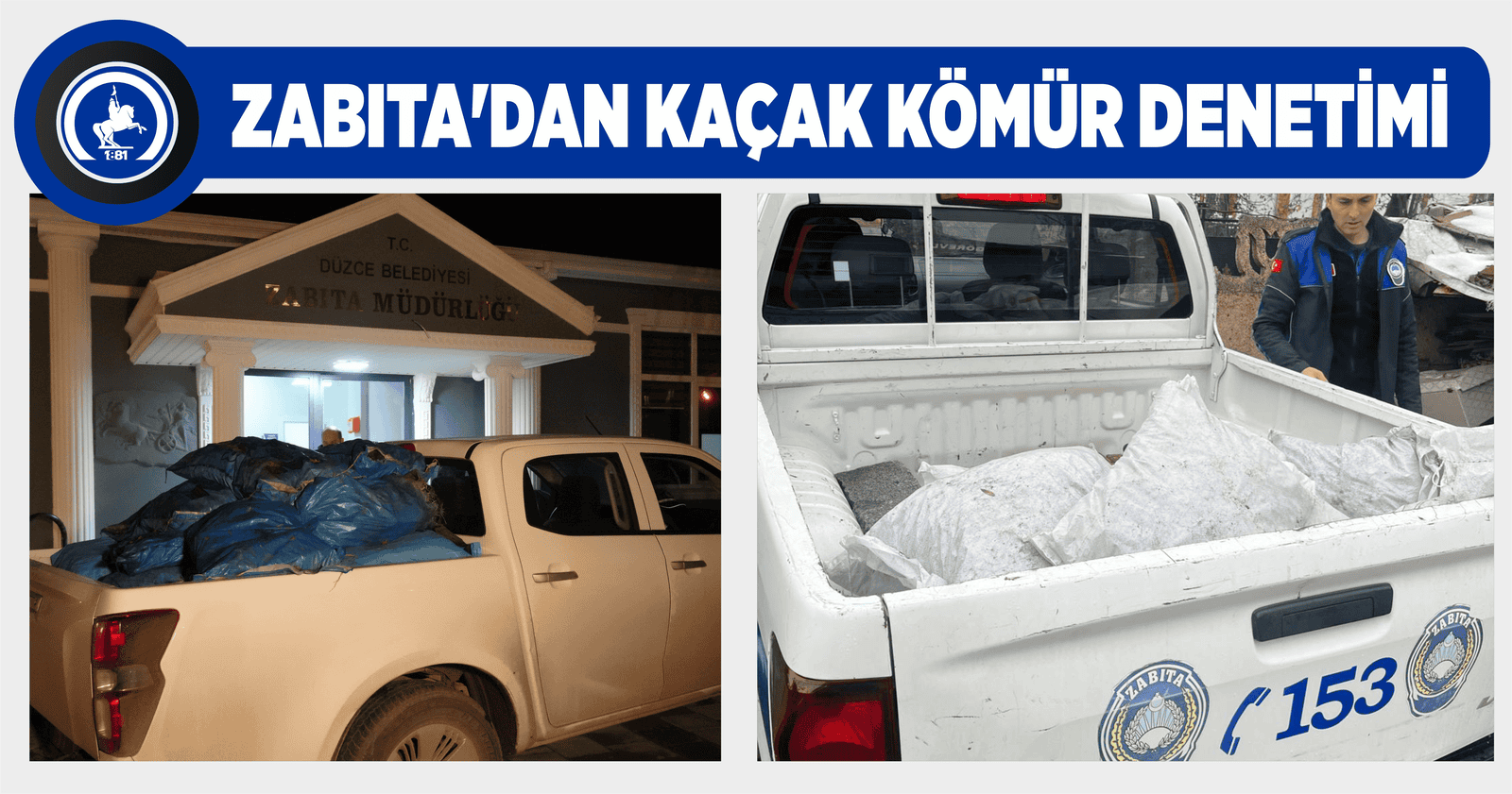ZABITA’DAN KAÇAK KÖMÜR DENETİMİ