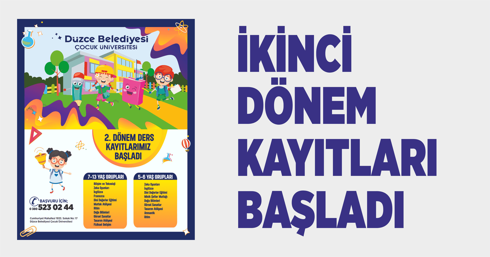 ÇOCUKLARIN GÖZDESİ; ÇOCUK ÜNİVERSİTESİ