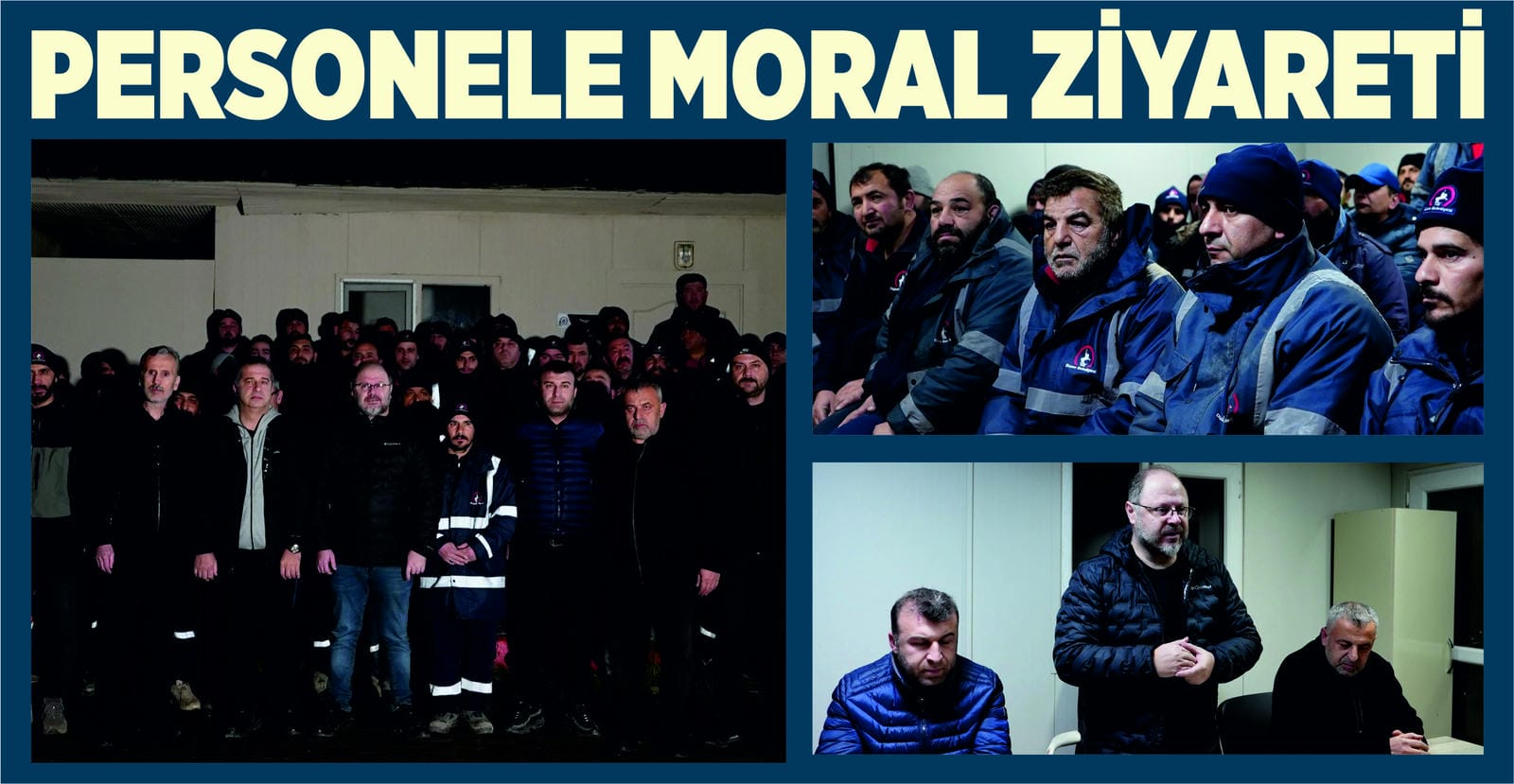 TEMİZLİK İŞLERİ PERSONELLERİNE MORAL ZİYARETİ