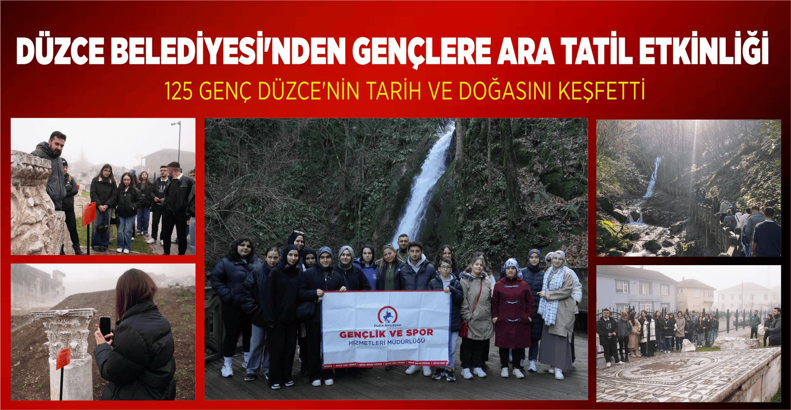 DÜZCE BELEDİYESİ’NDEN GENÇLERE ARA TATİL ETKİNLİĞİ