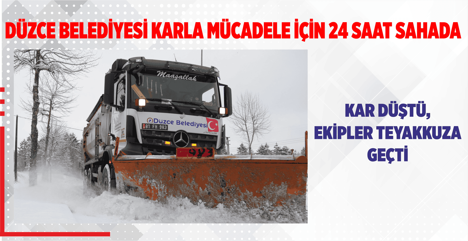 EKİPLER 24 SAAT ESASINA GÖRE TEYAKKUZDA
