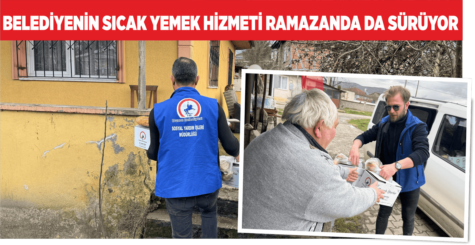 BELEDİYENİN SICAK YEMEK HİZMETİ RAMAZANDA DA SÜRÜYOR