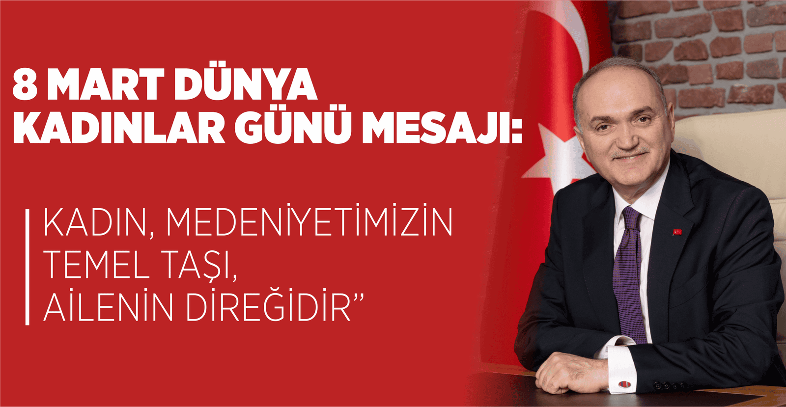 8 MART DÜNYA KADINLAR GÜNÜ MESAJI
