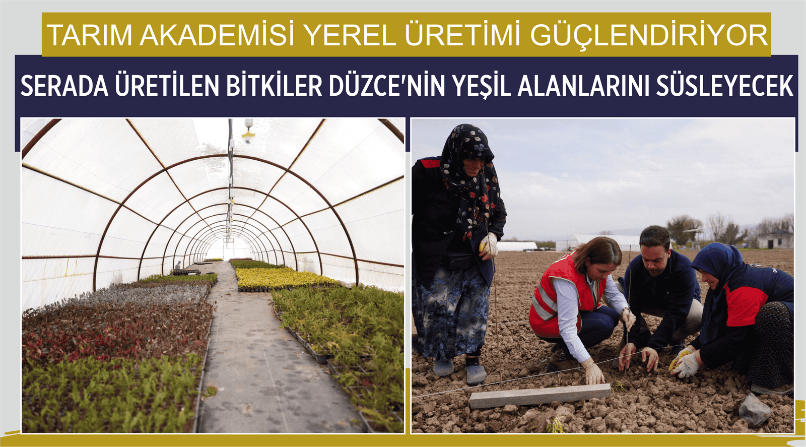 TARIM AKADEMİSİ YEREL ÜRETİMİ GÜÇLENDİRİYOR